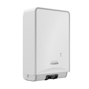 KCP, ICON™ 53944 Automatic Soap and Sanitiser Dispenser, White Chassis with White Mosaic Design Faceplate; 1 Dispenser and Faceplate per Case, Compatible with 52788 & 64983
