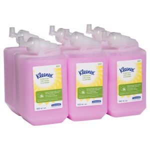 KLEENEX® 6331 Everyday Use Liquid Hand Cleanser, 1,000ml/Cartridge, 6 Cartridges/Case